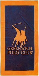 Greenwich Polo Club Πετσέτα Θαλάσσης Βαμβακερή Πορτοκαλί Greenwich Polo Club Πετσέτα Θαλάσσης Βαμβακερή Πορτοκαλί