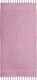 Greenwich Polo Club Beach Towel Pareo Pink with Fringes 170x90cm.