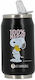 Les Artistes Pull Can'it Ποτήρι Θερμός Ανοξείδωτο 350ml Black