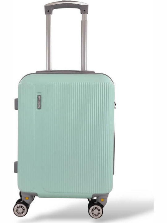 Playbags Cabin Travel Suitcase Hard Bay Leaf Mint with 4 Wheels Height 52cm ps1867-18
