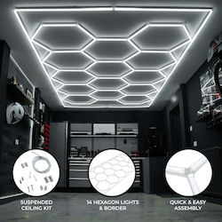 Hexagonale LED-Beleuchtung