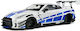 1/18 Liberty Walk Nissan Gt-r R35 W Body Kit Liberty Walk Type 2.0 2024 Pearl White/chrome-blue ''paul Walker Tribute''