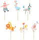 PartyDeco Süßigkeiten Dekoration Sticks für Party 6 Stück