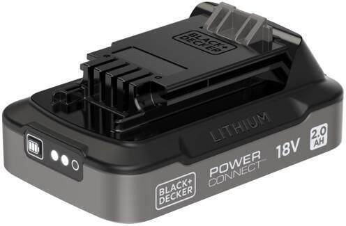Black & Decker Werkzeugbatterie Lithium 18V mit Kapazität 2Ah