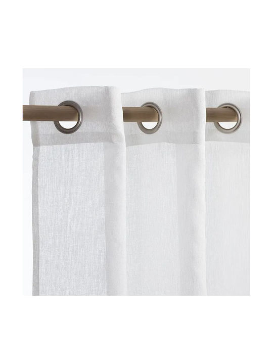 Sidirela Curtain Window with Grommet White 140x160cm