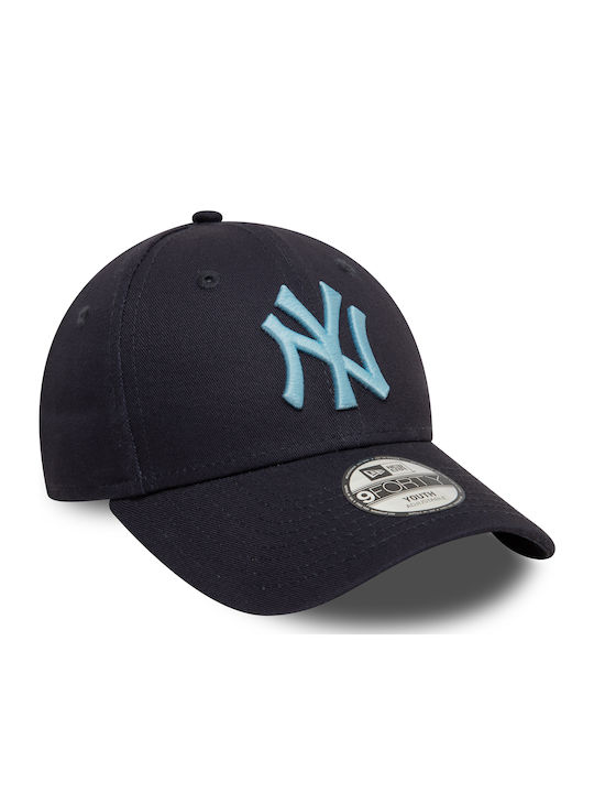 New Era Παιδικό Καπέλο Jockey Υφασμάτινο League Ess 9forty Navy Μπλε