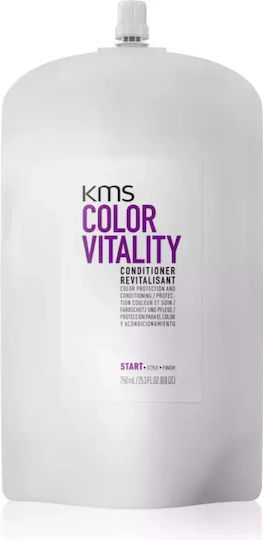 Feuchtigkeitsspendender Conditioner Glänzender Glanz Kms Color Vitality Conditioner Volumen 750 ml