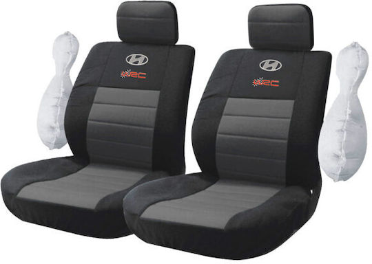 Huse Universale pentru Scaune Auto Hyundai Takeposition Negru Gri 214-3242-9010-07