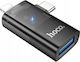 Hoco Ua36e Μετατροπέας USB-A male σε USB-A female 1τμχ