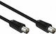 Redled Antenna Cable Coax male - Coax female Black 5m (30205) 1pcs