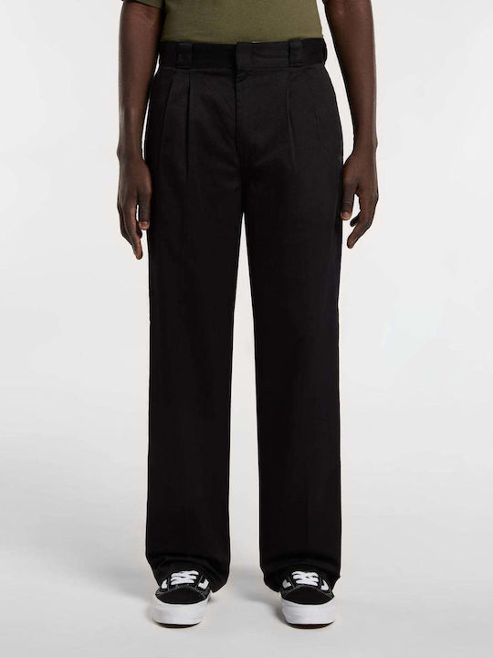 Dickies Work Trousers Elastic in Loose Fit Black