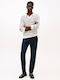 Denton Trousers Chino in Straight Line Navy Blue