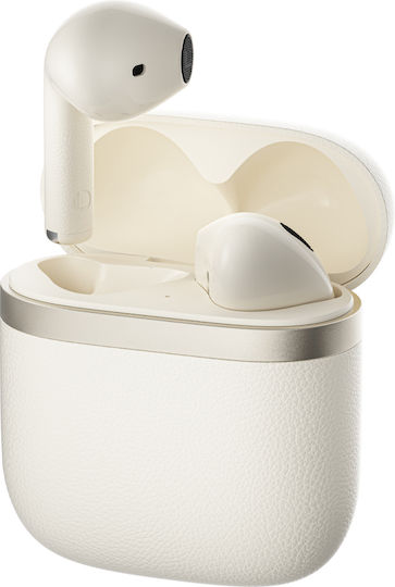 Edifier W200T In-ear Bluetooth Handsfree Earphones with Sweat Resistance and Charging Case Beige