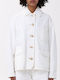 Women's Short Lifestyle Jacket for Winter Bianco Caldo