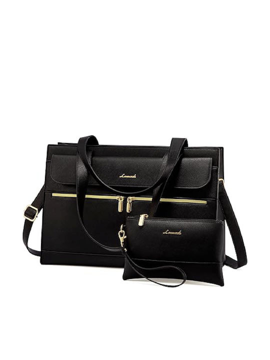 Lovevook Set Women's Bag Shopper Shoulder Black