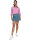 Denim Mini Skirt Blue