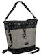 Damentasche Schultertasche Schwarz