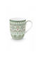 PiP Studio Lily & Lotus Cană din Porțelan Multicoloră 145ml