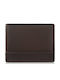 Leather Men's Wallet Classic with RFID Brown
