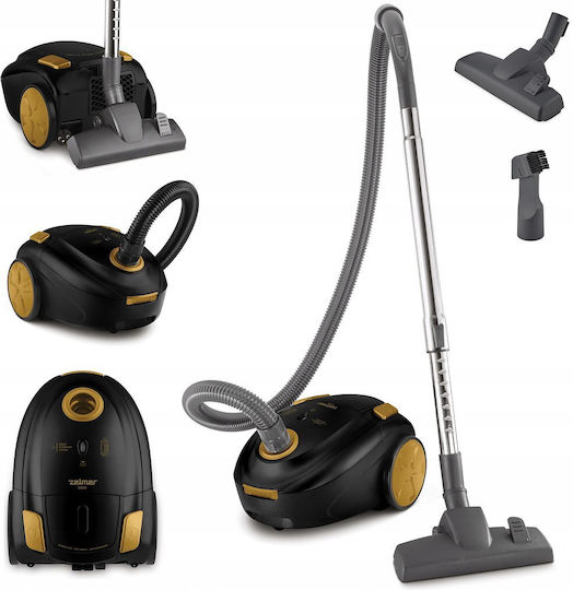 Zelmer ZVC250 Vacuum Cleaner 800W Bagged 2.5lt Black