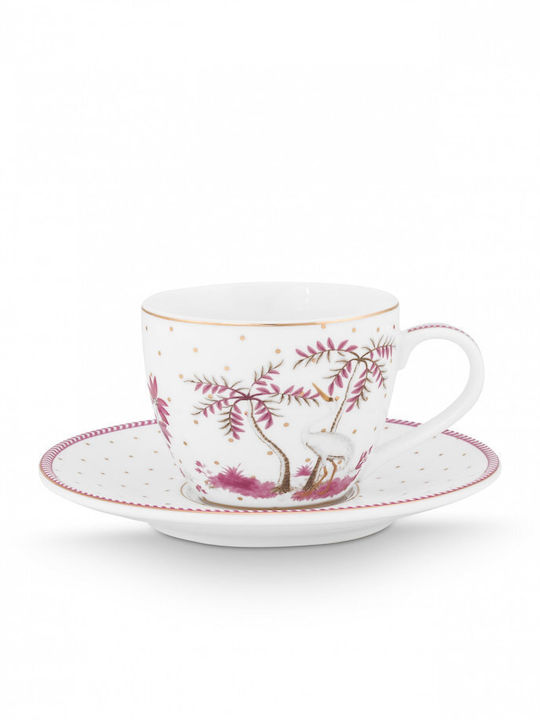 PiP Studio Jolie Cup Espresso Porcelain Multico...