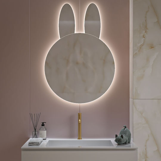 Oglindă de Baie Lumini LED Atingere 70x100cm