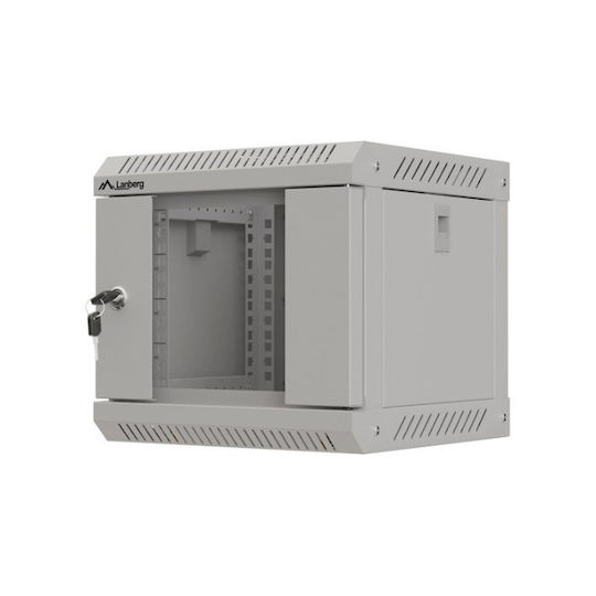 Lanberg Wandmontiert Rack-Schrank 4U Gray WF11-3304-10S