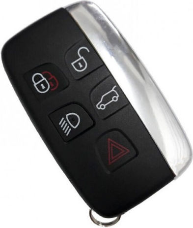 Carcasă telecomandă auto cu 5 butoane Tip pentru Land Rover