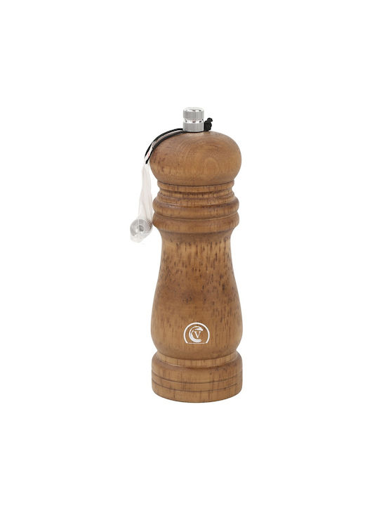 Novatex Manual Set Spice Mills made of Wood in Brown Color 17.8cm 1pcs