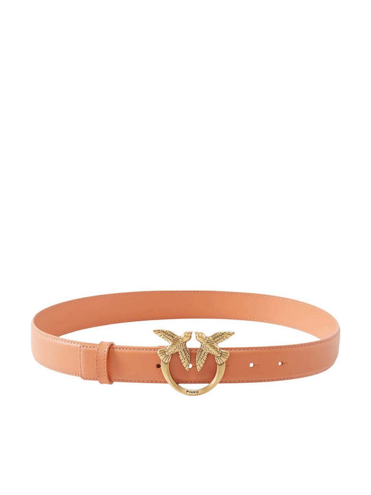 Love Berry H3 Leder Damen Gürtel Orange