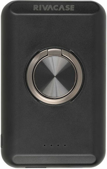 Rivacase VA2603 MagSafe Power Bank 5000mAh 20W с USB-A порт и USB-C порт Черен