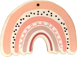Wooden Hanging Element Rainbow 9x6cm 2pcs
