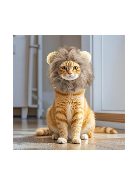 Cute Pet Lion Wig | Head Circumference 30cm