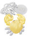 Metalmorphose Mtm353-01 Zodiac Keychain Cancer