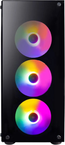 Vengeance GhostOps-X3 Desktop PC (Ryzen 5-5500/16GB DDR4/512GB SSD/Radeon RX 550/No OS)