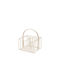 Broste Copenhagen Χαρτοπετσετοθήκη Μεταλλική Μπεζ 19x18x22cm 71178226