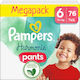 Pampers Памперси гащи Harmonie № 6 за 15+kg 76бр