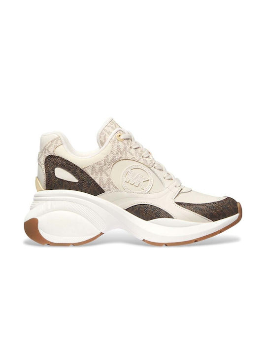 Michael Kors Zuma Trainer Chunky Sneakers Brown Multi