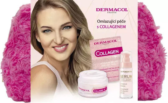 Dermacol Collagen Gift Set For A Youthful Appearance Skin Care Set for Firming, Brightening & Αnti-ageing
