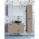 Chrisart Waschtisch mit Waschbecken & Spiegel C...