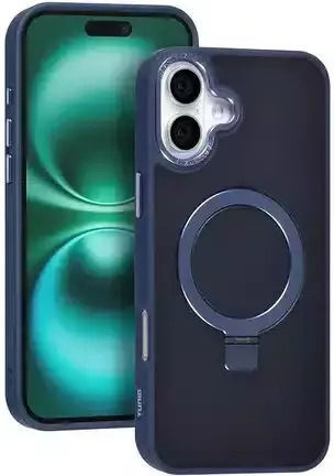 Tuniq Задна корица Силикон / Пластмаса 1.5мм Син (iPhone 16 Plus)