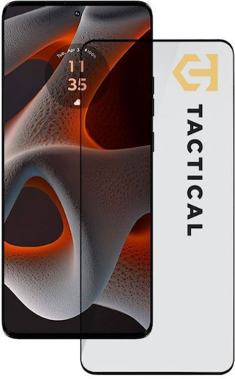 Tactical 5D 0.33mm Tempered Glass Black (Motorola Edge 50 Pro 5G)