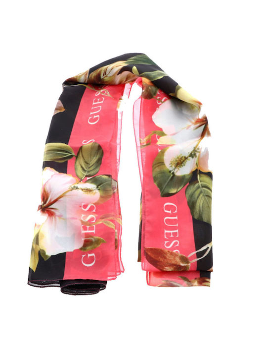 Guess Women's Wool Scarf Multicolour