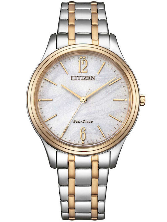Citizen Damen Uhr mit Silber Metallarmband