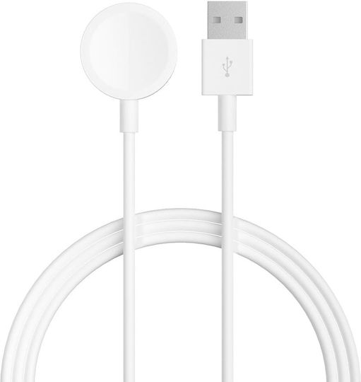 Devia Wearable Charger Apple Watch Whiteς