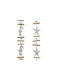Decorative Garland Handmade from Wood 100x3x10cm