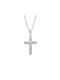 Senza Men's Cross from Silver