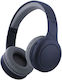 T'nB Безжични / Жични On Ear Слушалки с 24 часа Работа BLUE & GRAY