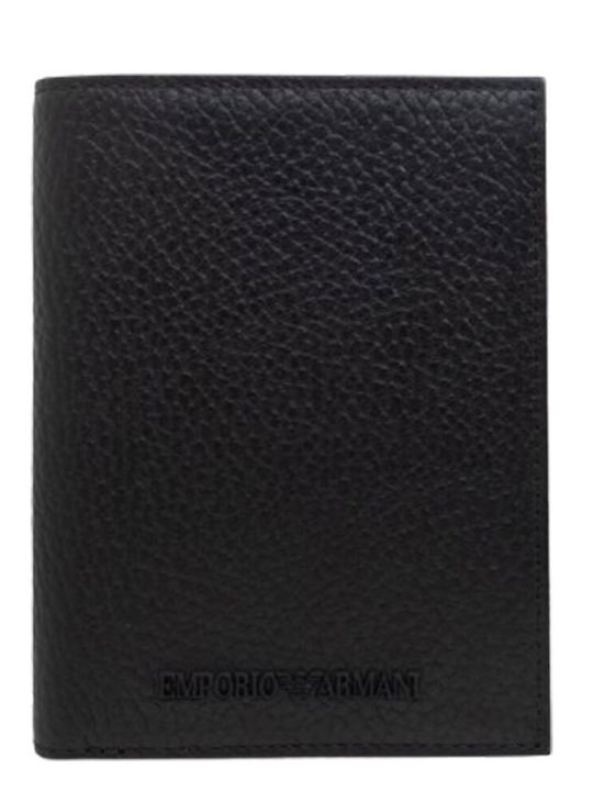 Leather Men's Wallet Cards Black