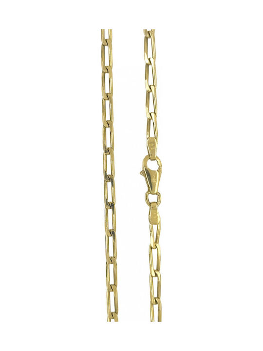 Mertzios.gr Златна Верига Врат 14K Тънка Дебелина 2.9mm и Дължина 45cm